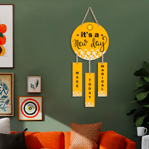 "Good Day" Quote Wall Hanging – Inspirational Home Décor